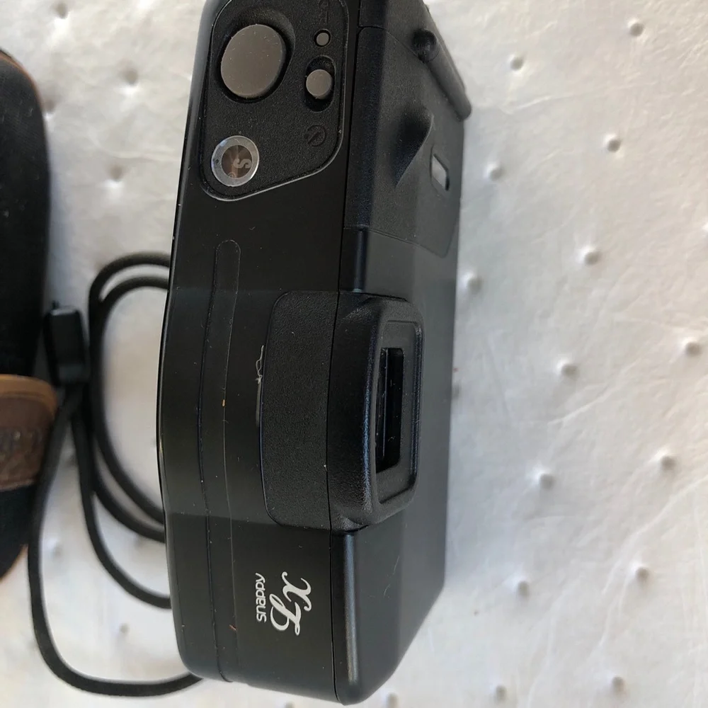 Canon Snappy LX 35mm Film Camera Autofocus AF - Tested, CLEAN! Plus A Belt Case.
